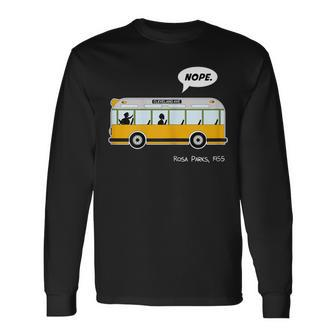 Equality Rosa Freedom Civil Rights Parks Afro Long Sleeve T-Shirt - Monsterry