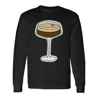 Espresso Martini Logo Langarmshirts - Geschenkecke