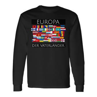 Europe Der Faterländer Anti-Eu Langarmshirts - Seseable