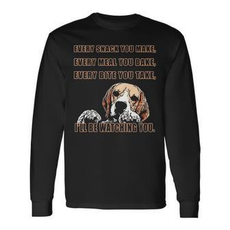 Every Snack You Make I´Ll Be Watching YouPng Long Sleeve T-Shirt | Mazezy
