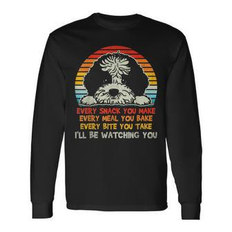 Every Snack You Make Portuguese Water Dog I'll Be Watching Long Sleeve T-Shirt | Mazezy CA