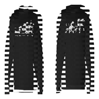 Évolution De La Boxe T-shirt à manches longues - Cadeauxyz