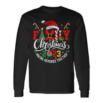 Family Christmas 2023 Matching Outfits Team Santa Elf Squad Long Sleeve T-Shirt - Seseable