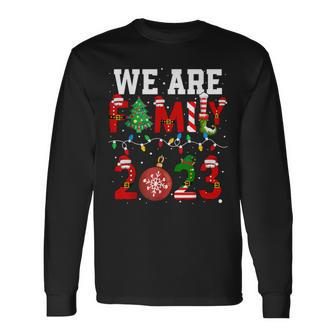 Family Christmas 2023 Matching Squad Santa Xmas Long Sleeve T-Shirt - Seseable