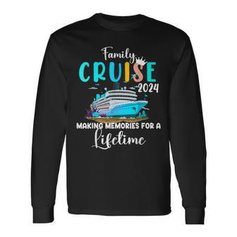 Family Cruise 2024 Making Memories For A Lifetime Long Sleeve T-Shirt | Mazezy DE