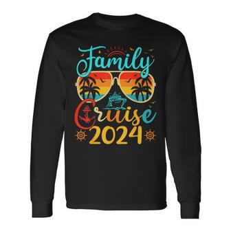 Family Cruise 2024 Summer Vacation Matching Family Cruise Long Sleeve T-Shirt | Mazezy