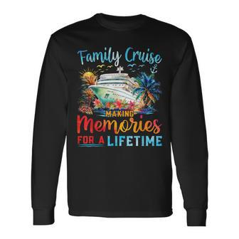 Family Cruise 2024 Family Summer Vacation Matching Cruise Long Sleeve T-Shirt | Mazezy