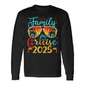 Family Cruise 2025 Summer Vacation Matching Family Cruise Long Sleeve T-Shirt | Mazezy
