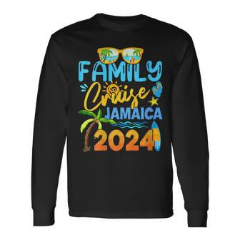 Family Cruise Jamaica 2024 Summer Vacation Matching Group Long Sleeve T-Shirt | Mazezy