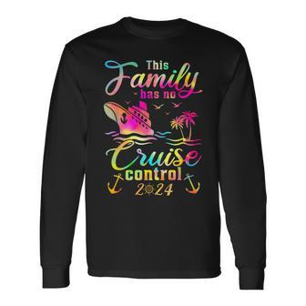 This Family Cruise Has No Control Cruising Vacation 2024 Long Sleeve T-Shirt - Monsterry UK