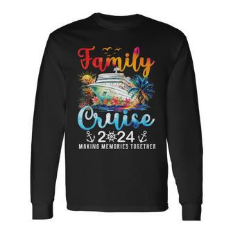 Family Cruise Ship Vacation Trip 2024 Family Cruise Matching Long Sleeve T-Shirt - Seseable