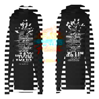 Family Florida Vacation 2024 Matching Group Family Long Sleeve T-Shirt - Thegiftio UK