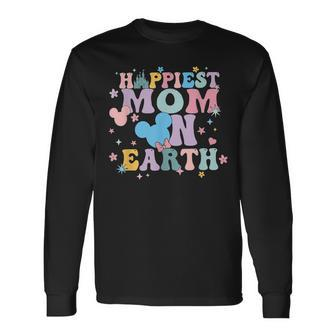 Family Trip Happiest Place Long Sleeve T-Shirt - Seseable