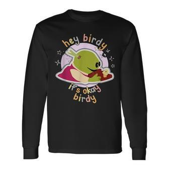 Fan Nanalan Hey Birdy It's Okay Birdy Wonderful Girl Long Sleeve T-Shirt - Monsterry