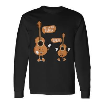 I Am Your Father Ukulele Guitar Long Sleeve T-Shirt - Monsterry UK