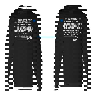 Fathers Day Dad 2024 Promoted To Morfar Est 2024 Long Sleeve T-Shirt | Mazezy