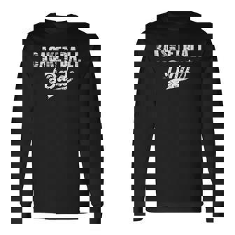 Fathers Day For Daddy Papa Father Cool Basketball Dad Long Sleeve T-Shirt - Thegiftio