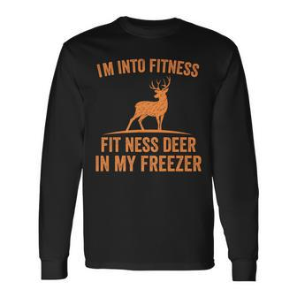 Father's Day For Deer Hunting Lovers Women Long Sleeve T-Shirt - Thegiftio UK