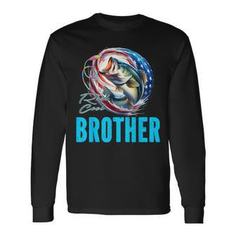 Fathers Day Fisherman Reel Cool Brother Fishing Lover Long Sleeve T-Shirt - Thegiftio UK