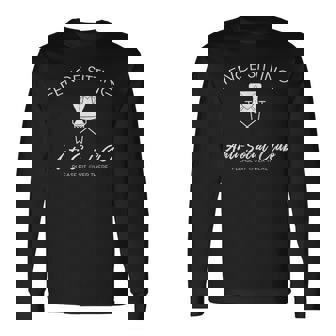 Fence Sitting Anti Social Club Long Sleeve T-Shirt | Mazezy