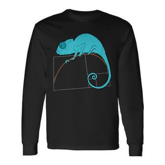 Fibonacci Chameleon Langarmshirts - Seseable