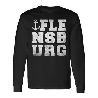 Flensburger Förde Flensburg Anchor  Langarmshirts - Seseable