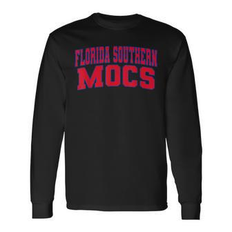 Florida Southern College Mocs 01 Long Sleeve T-Shirt - Monsterry DE