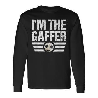 Football Coach I'm The Gaffer Long Sleeve T-Shirt - Thegiftio UK