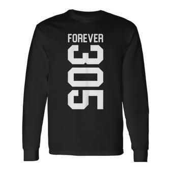 Forever 305 The South Florida Miami Long Sleeve T-Shirt - Monsterry