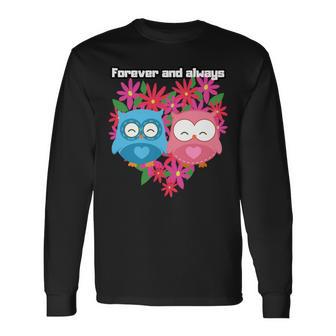 Forever And Always After All This Time Love Friends Cute Long Sleeve T-Shirt - Monsterry DE