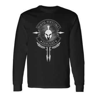 Fortis Fortuna Adiuvat Latin Langarmshirts - Geschenkecke