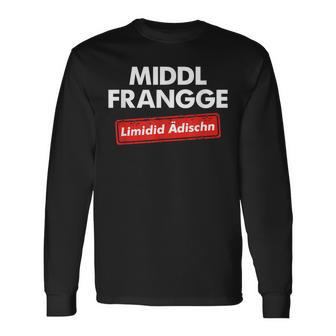 Franke Franken Frankenland Bayern Fränkisch Dialect Langarmshirts - Geschenkecke