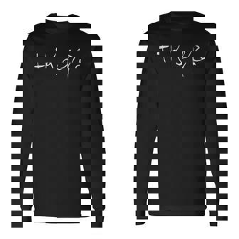 Franz Kafka Signature T-shirt à manches longues - Cadeauxyz