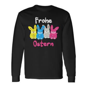 Frohe Ostern Easter Bunny Langarmshirts - Geschenkecke