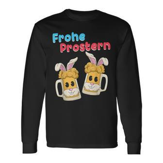 Frohe Prostern Easter For Easter Bunny Langarmshirts - Seseable