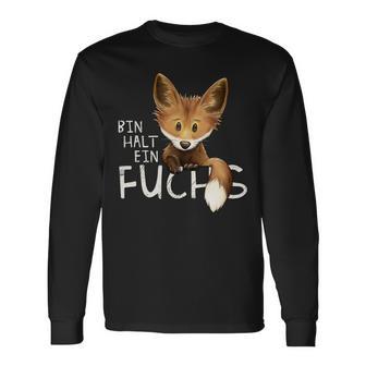 Fuchs Statement Langarmshirt, Verwegene Fuchsigkeit Langarmshirts - Seseable