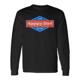 Fullsend Happy Dad Graphic Long Sleeve T-Shirt - Monsterry
