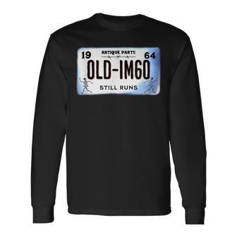 Fun Vintage 1964 Distressed 60Th Birthday Milestone-Retro Long Sleeve T-Shirt - Monsterry AU