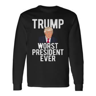 Funk Fck F Donald Trump Impeach President Anti Republican Long Sleeve T-Shirt - Monsterry AU
