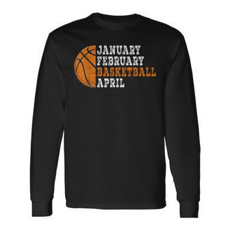 Basketball For Boys Long Sleeve T-Shirt | Mazezy