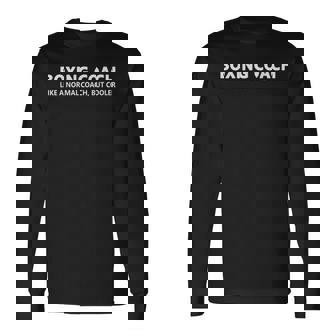 Boxing Coach Definition Boxing Coach Long Sleeve T-Shirt - Monsterry