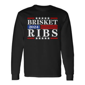 Brisket Ribs Brisket Ribs 2024 Long Sleeve T-Shirt - Monsterry