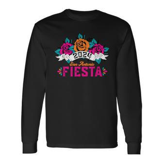 Cinco De Mayo Fiesta San Antonio 2024 Let's Fiesta Long Sleeve T-Shirt - Seseable