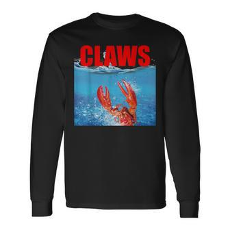 Claws Lobster Men Women Long Sleeve T-Shirt - Monsterry