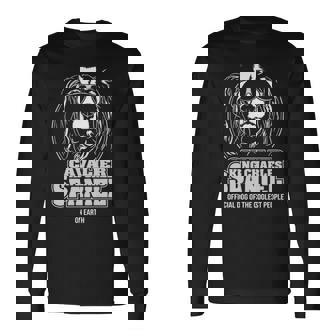 Cool Cavalier King Charles Spaniel Long Sleeve T-Shirt | Mazezy