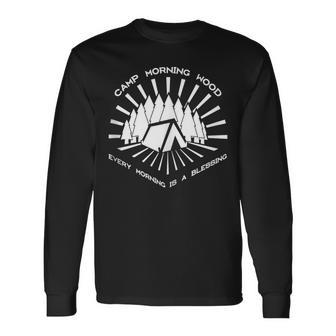 Inappropriate For Friends Camp Morning Wood Long Sleeve T-Shirt - Monsterry DE