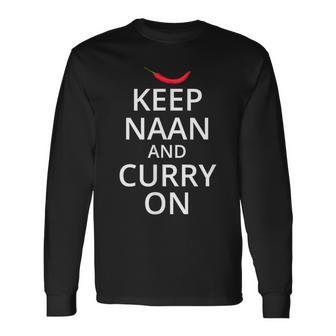 Indian Curry Hot & Spicy Food Lovers Long Sleeve T-Shirt - Monsterry AU