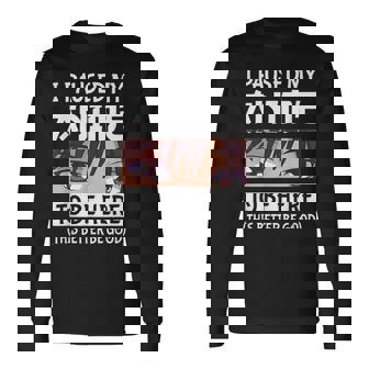 Japanese Anime Manga I Paused My Anime To Be Here Long Sleeve T-Shirt - Thegiftio