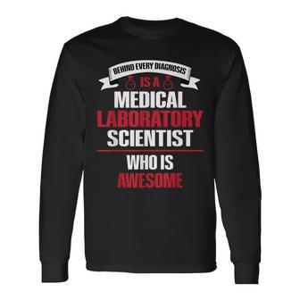 Medical Laboratory Scientist Saying Lab Week Long Sleeve T-Shirt - Monsterry AU