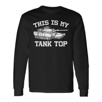 This Is My Military Pun Long Sleeve T-Shirt - Monsterry AU